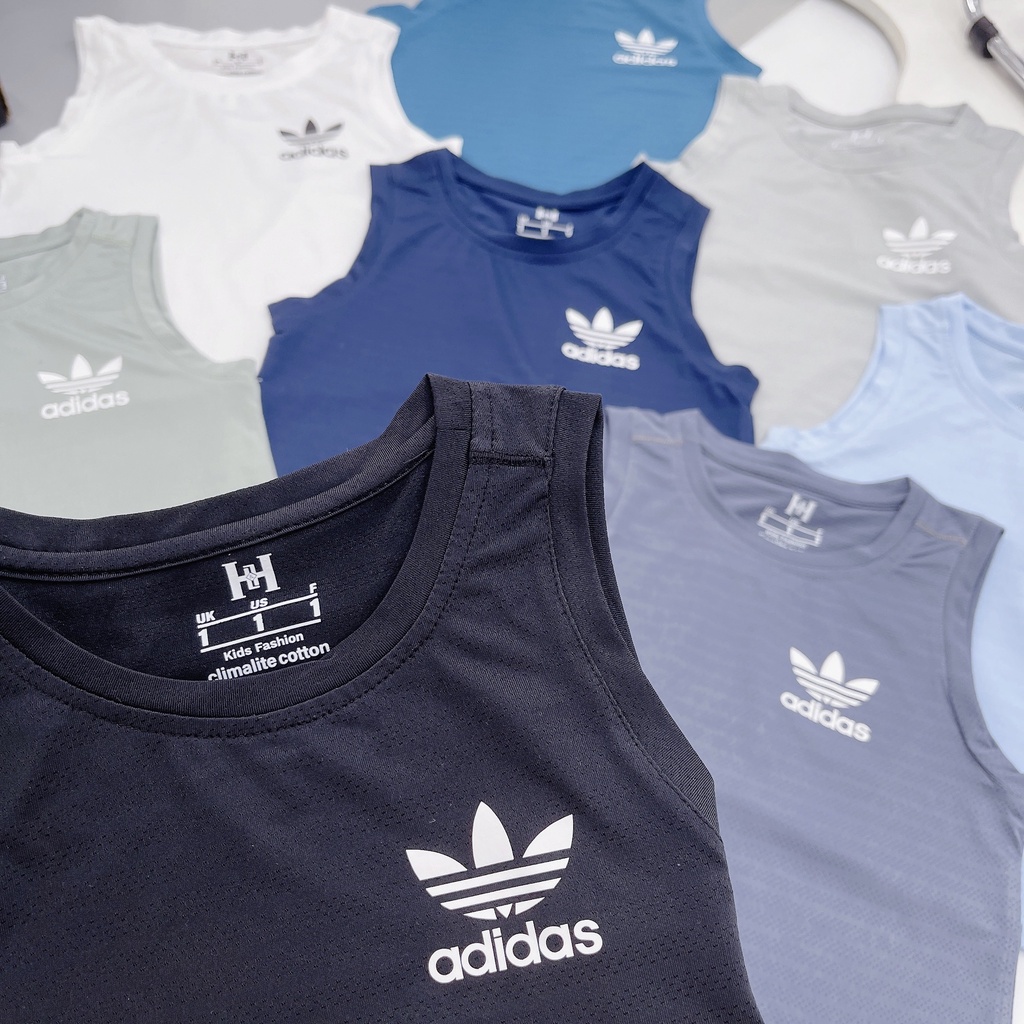 Áo ba lỗ nam, áo ba lỗ sát lách chất liệu thông hơi cho bé từ 10_24kg shop VYVY kids