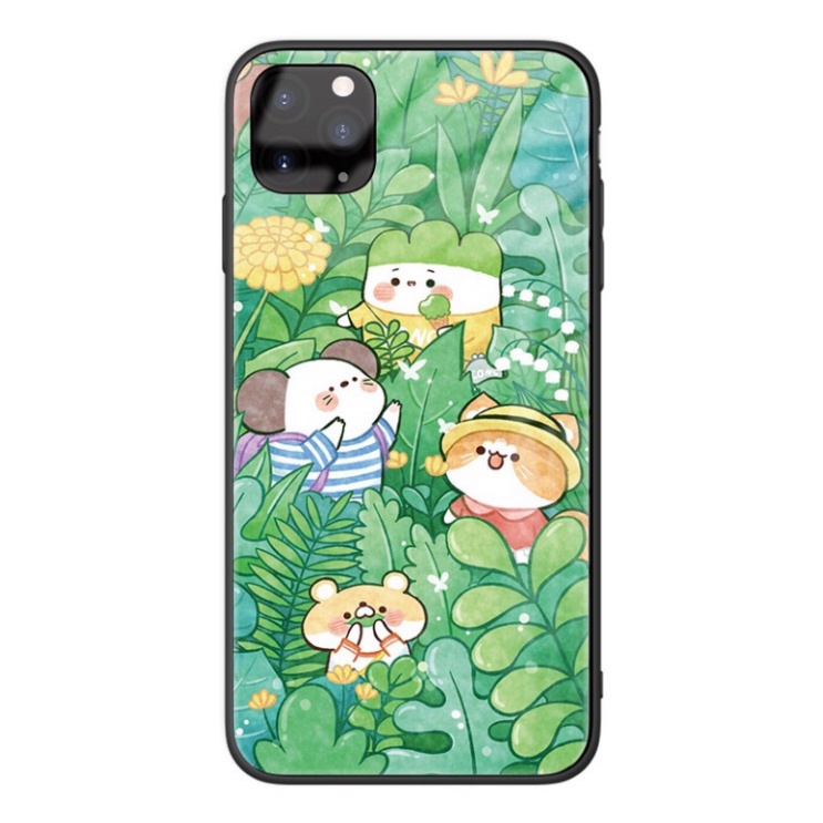 Ốp lưng iphone 6, 7, 8 Plus, X, XS, XR, XSMAX, 11, 11PRO, 11 PROMAX, 12, 13 PROMAX vườn quốc gia màu xanh da trời BẰNG K