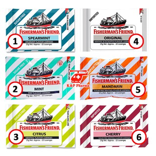 ✅ Kẹo cay con tàu Fisherman's Friend - Giữ hơi thở thơm tho, tỉnh táo, thông cổ, mát họng