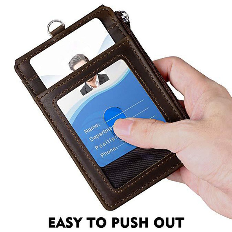 Ví Đựng Thẻ ID / Danh Thiếp Có Dây Đeo Cổ Tiện Dụng