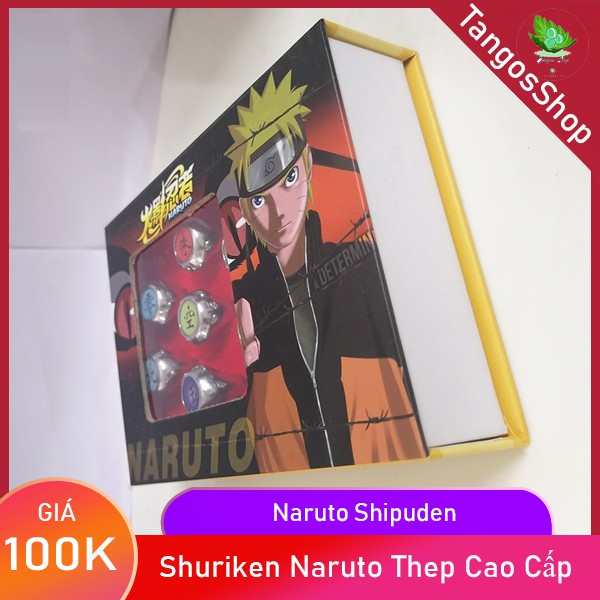 Mô hình Anime Naruto . Bộ 10 nhẫn Akatsuki - Cosplay Naruto