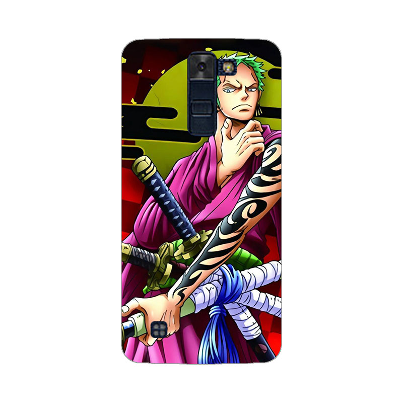 Fashion One Piece Cartoon Case For LG K10 Lte K 10 2016 K420N M2 K410 K430DS F670 Dual Cover Luffy Roronoa Zoro Soft Shell