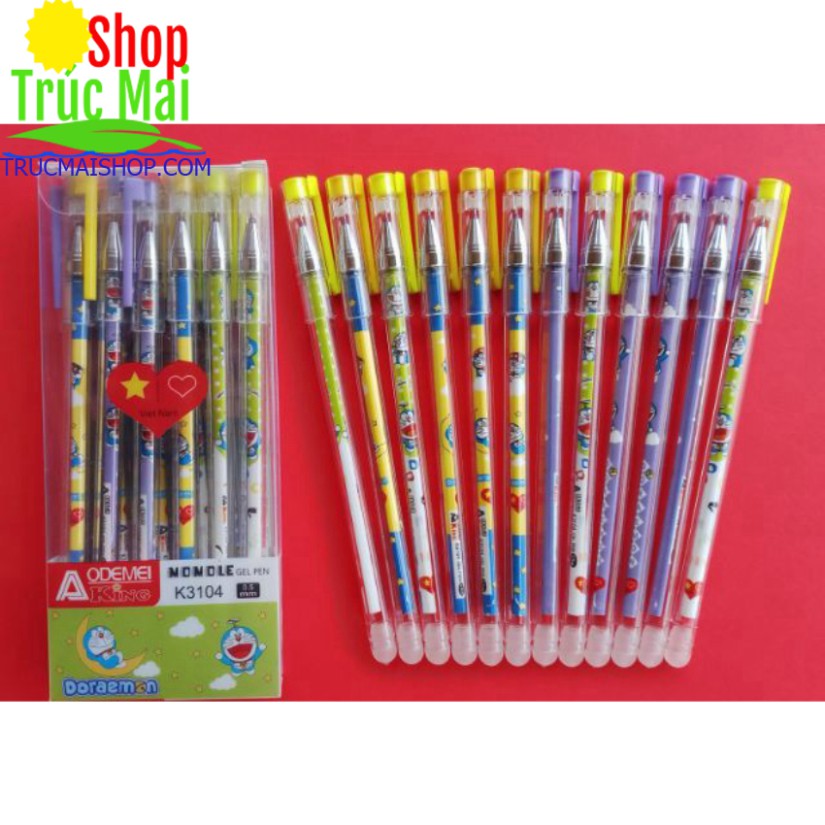 HỘP 12 CÂY BÚT GEL XÓA ĐƯỢC CHO HỌC SINH