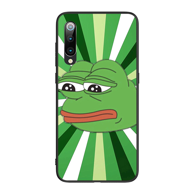 B75 Cute Frog Meme Animal funny Redmi K20 K30 S2 Go 9C 9A 9 8A 8 7A 7 6A 6 Pro Soft Phone Case