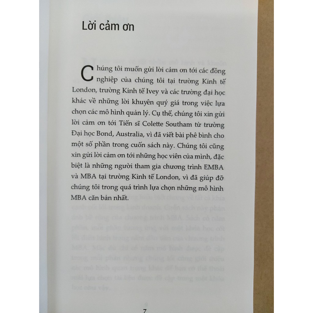 Sách:MBA Trong Quản Lý Kinh Doanh | BigBuy360 - bigbuy360.vn