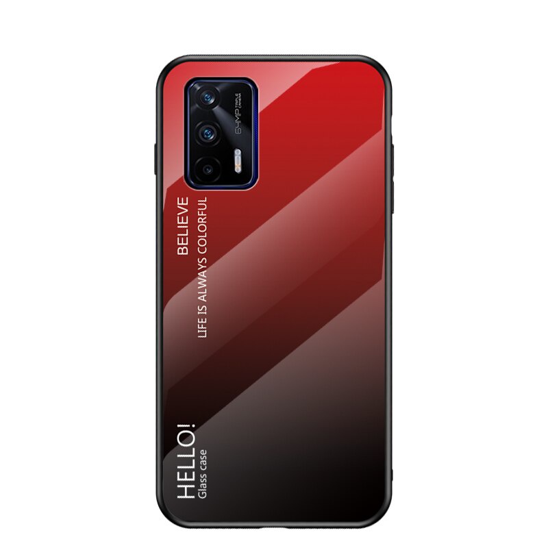 Ốp Điện Thoại Kính Cường Lực Màu Gradient Cho Realme Gt 5g Oppo Realme Gt Neo