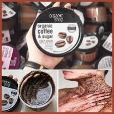 Tẩy Tế Bào Chết Toàn Thân Organic Shop Organic Coffee &amp; Sugar Body Scrub 250ml (Hương Cafe) [Chính Hãng 100%]