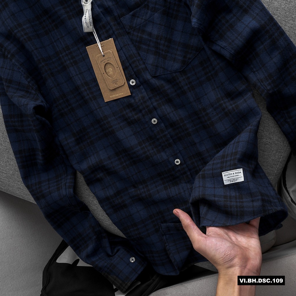 Aó sơ mi Flannel SCOT Vnxk 2212021 | BigBuy360 - bigbuy360.vn