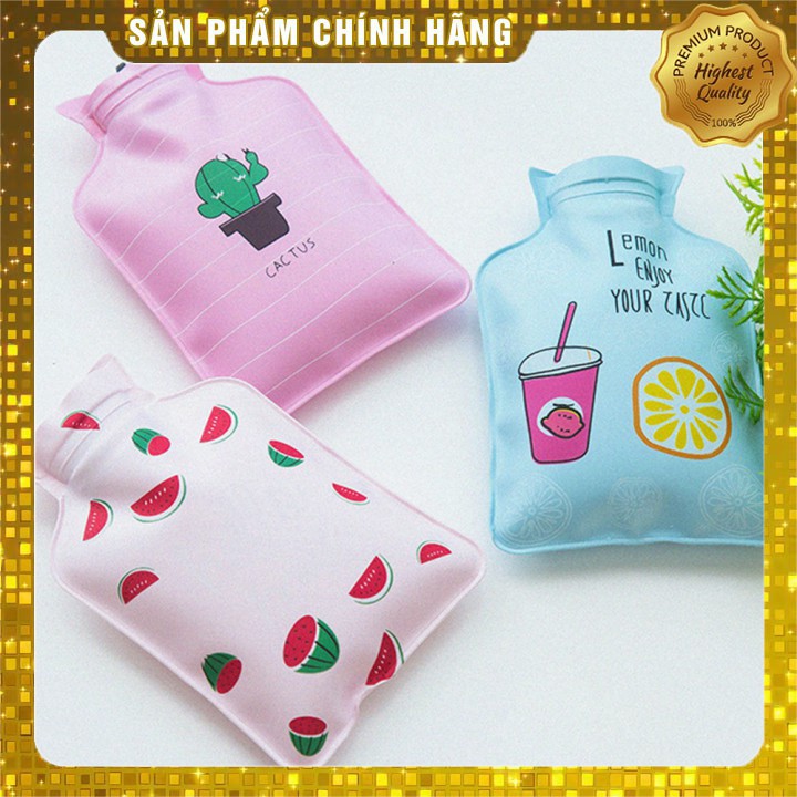 Túi Nước Chườm Nóng Lạnh Size Trung 15.5cm Mini Bỏ Túi- Phukientuiloc