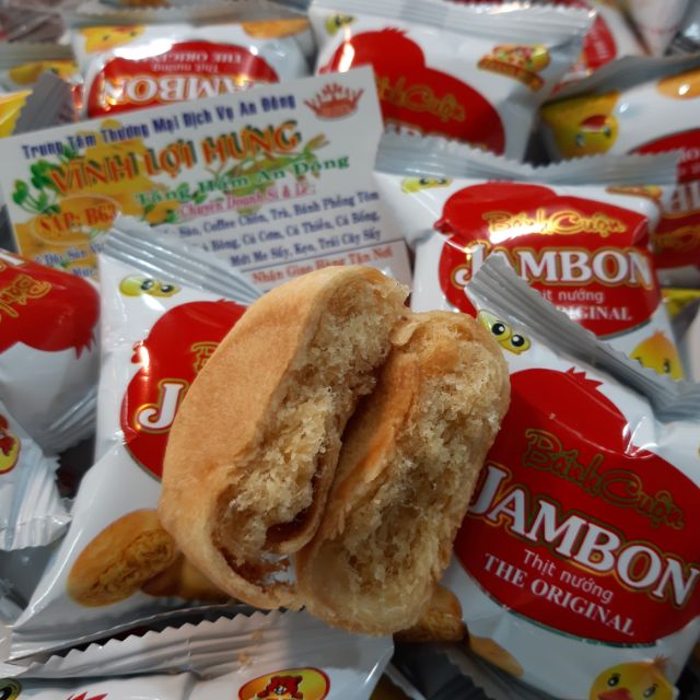 BÁNH CUỘN JAMBONG VỊ THỊT NƯỚNG