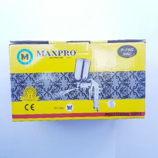Súng phun sơn MAXPRO F75G  (Dung tích 400cc) - Vít tu lê