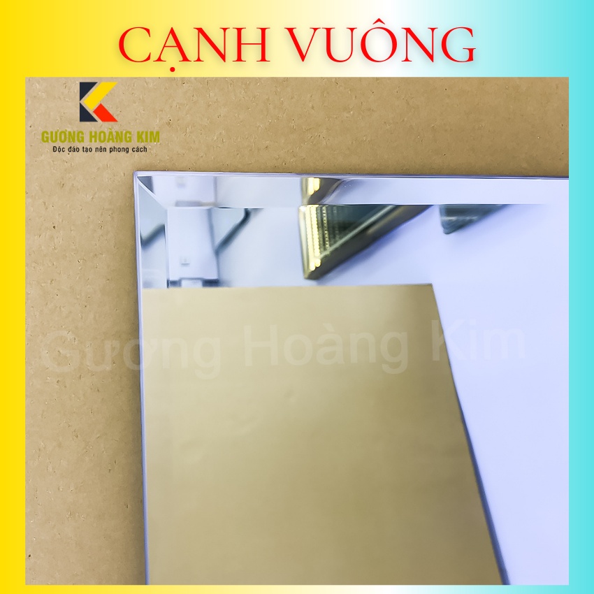 Gương dán tường treo tường nhà tắm phòng wc giá rẻ kích thước 30x45 và 40x60cm tặng đồ treo- guonghoangkim mirror hk5002