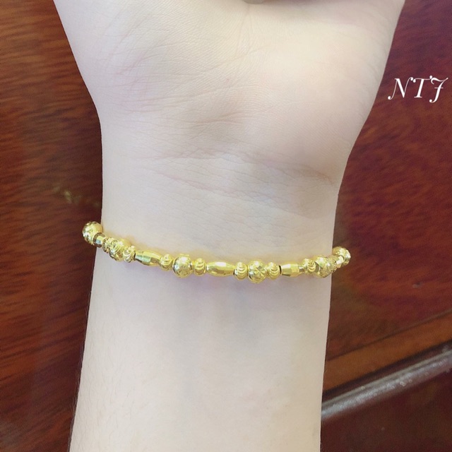 Lắc bi xi vàng 24k