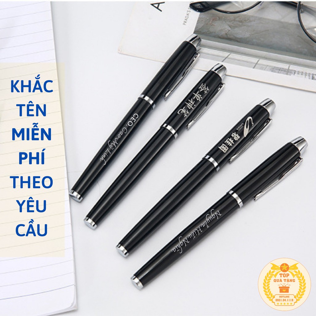 Bút ký cao cấp khắc tên TopGift IMN030DB ngòi 0.5mm | Quà tặng bạn nam nữ đồng nghiệp