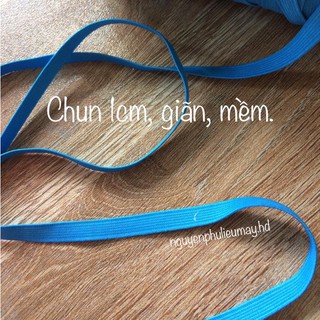 Bó 10m chun - chun luồn quần - chun may trang trí - chun làm băng đô