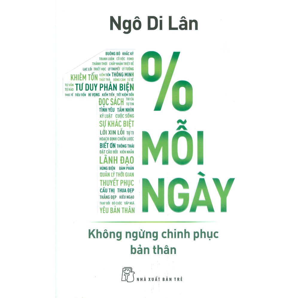 Sách - 1% Mỗi Ngày - Không Ngừng Chinh Phục Bản Thân