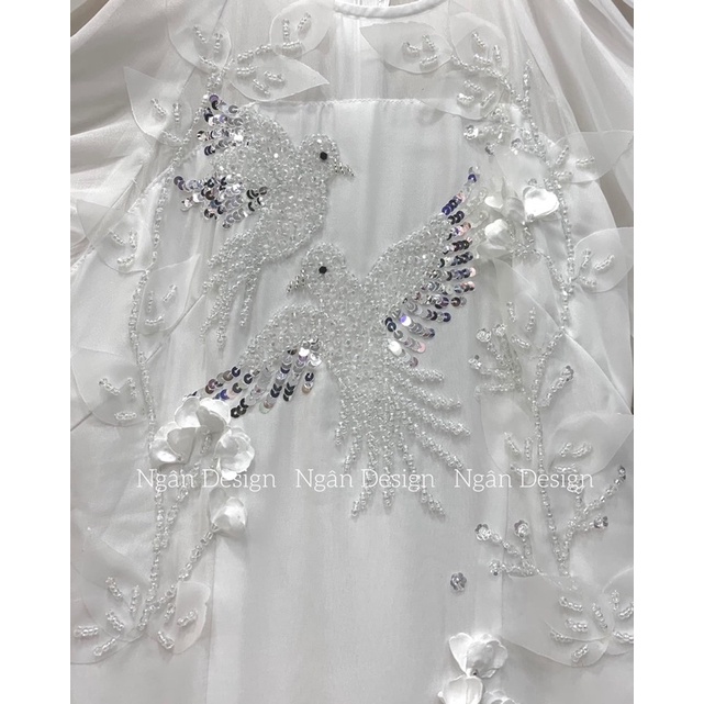 Áo Dài Thiết Kế Hot Đính Kết Tết 2023