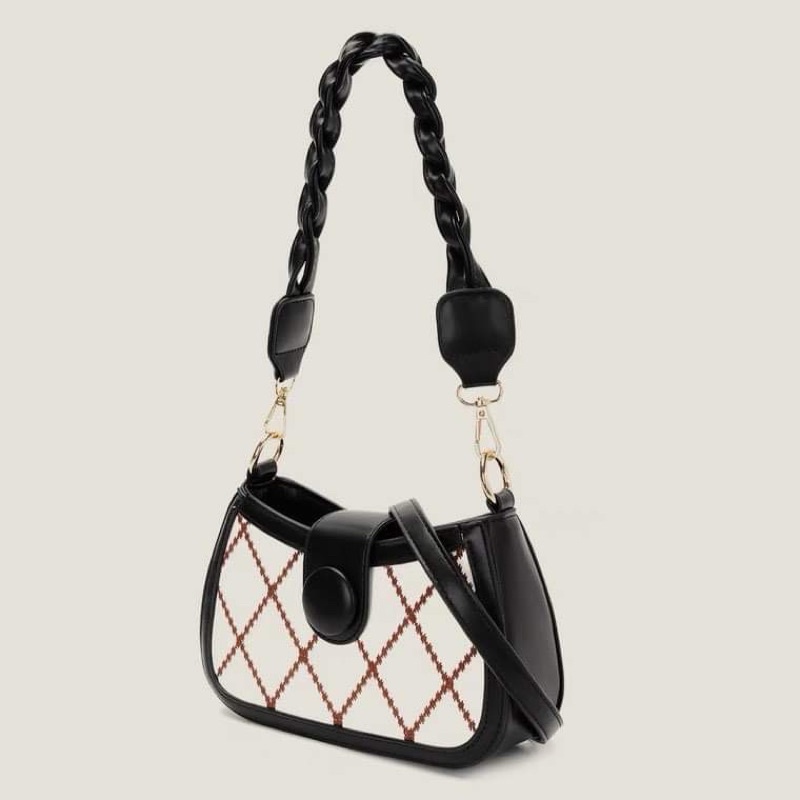 Túi ck đen trắng