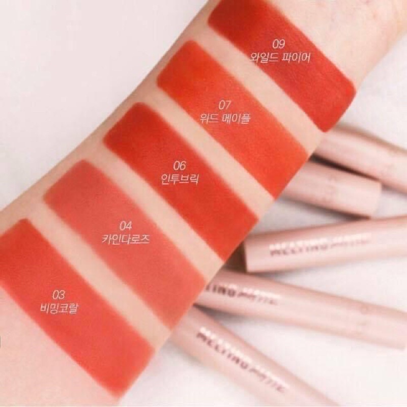 Son Lì CLIO Melting Matte Lips(500k)