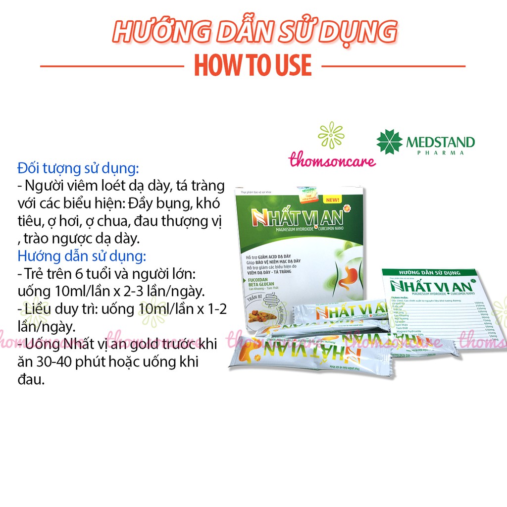 Gel dạ dày từ thảo dược - hỗ trợ giảm acid dạ dày, giảm đau dạ dày - Nhất vị an - hộp 15 gói, trung hòa dịch vị