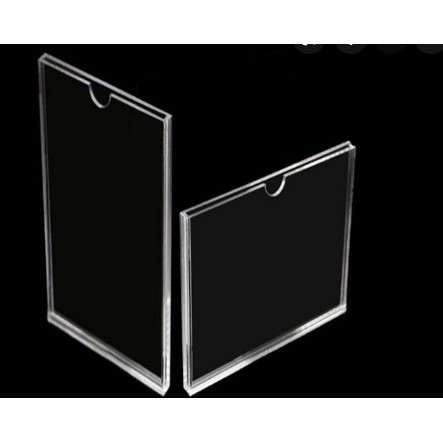 Kệ treo tường mica kích thước A4