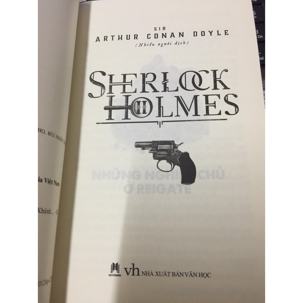 Sách Tiểu thuyết trinh thám Sherlock Holmes II