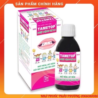 Tametop siro - Xoá tan nỗi lo Bé nhiệt miệng