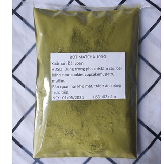 Bột trà xanh matcha Đài Loan(50gr-100gr)