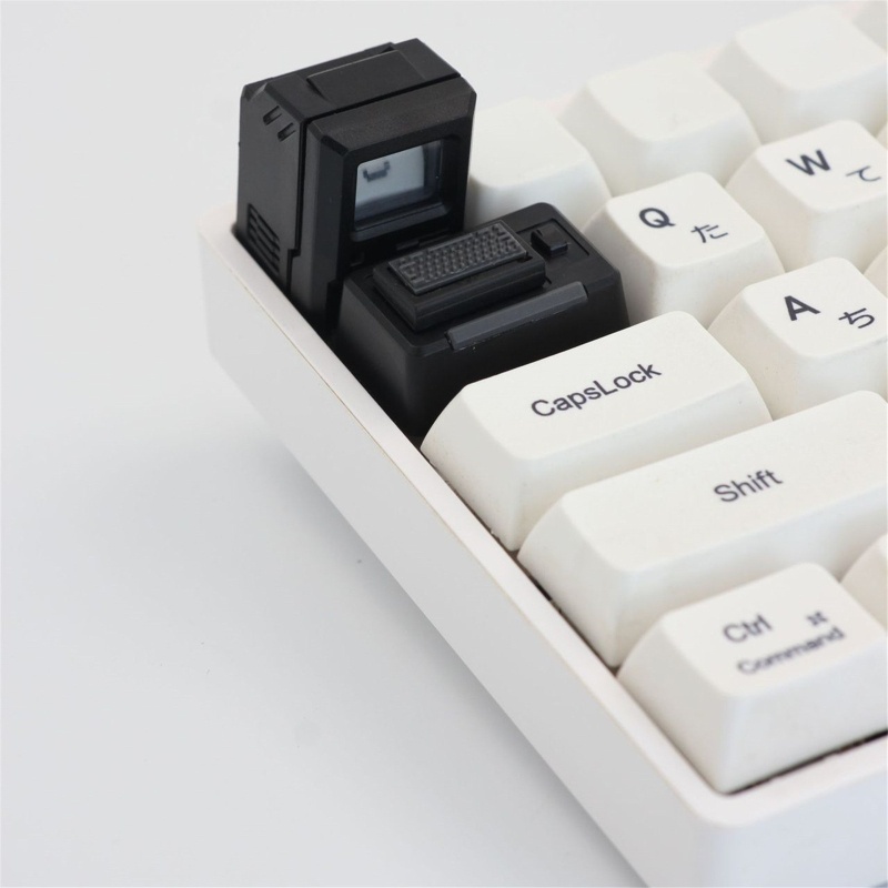 1 Bàn Phím Cơ Kiểu Retro Macintosh Có Đèn Nền