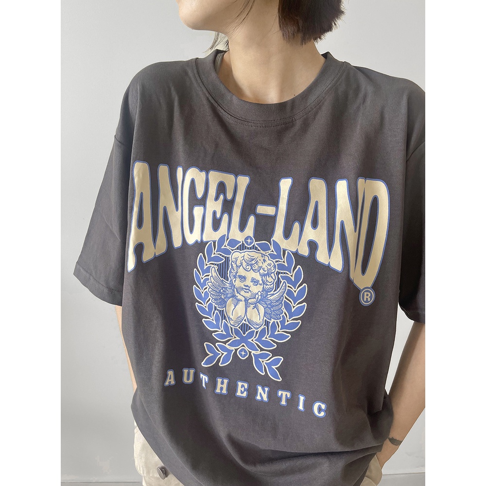 Áo Thun Angel-Land  Signature Grey T-shirt