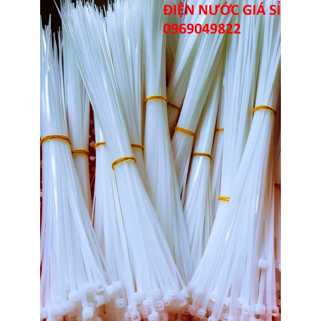 [1 Kg] Dây Rút Nhựa, Dây Thít Nhựa Dài 40cm Loại Nylon PA66 Cao Cấp