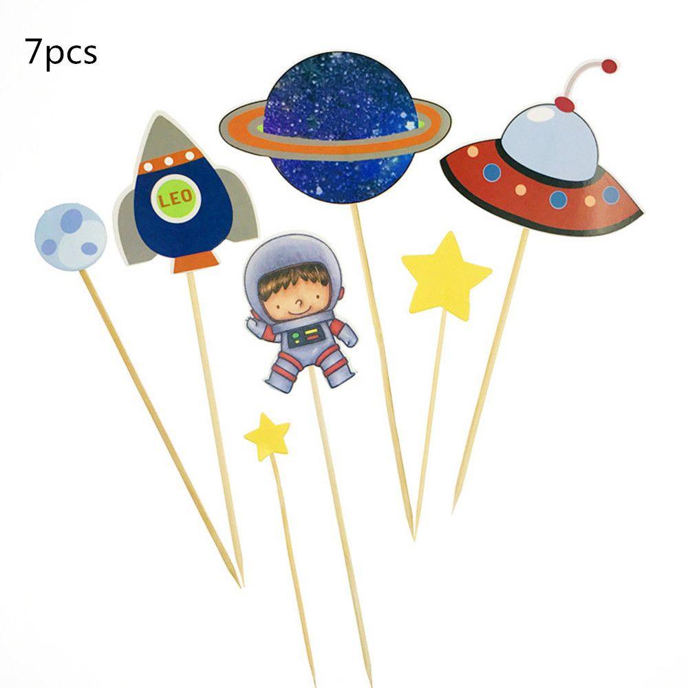 Set 1 / 9 Que Cắm Trang Trí Bánh Cupcake Sử Dụng Năng Lượng Mặt Trời