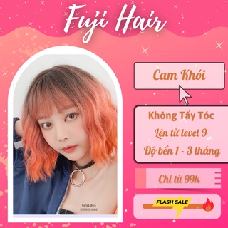 Màu nhuộm tóc Cam Khói tại nhà tặng kèm trợ nhuộm