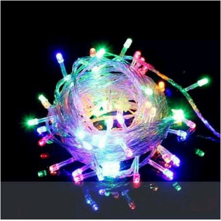 ĐÈN NHÁY KIM MÀU VÀNG DÀI 5M