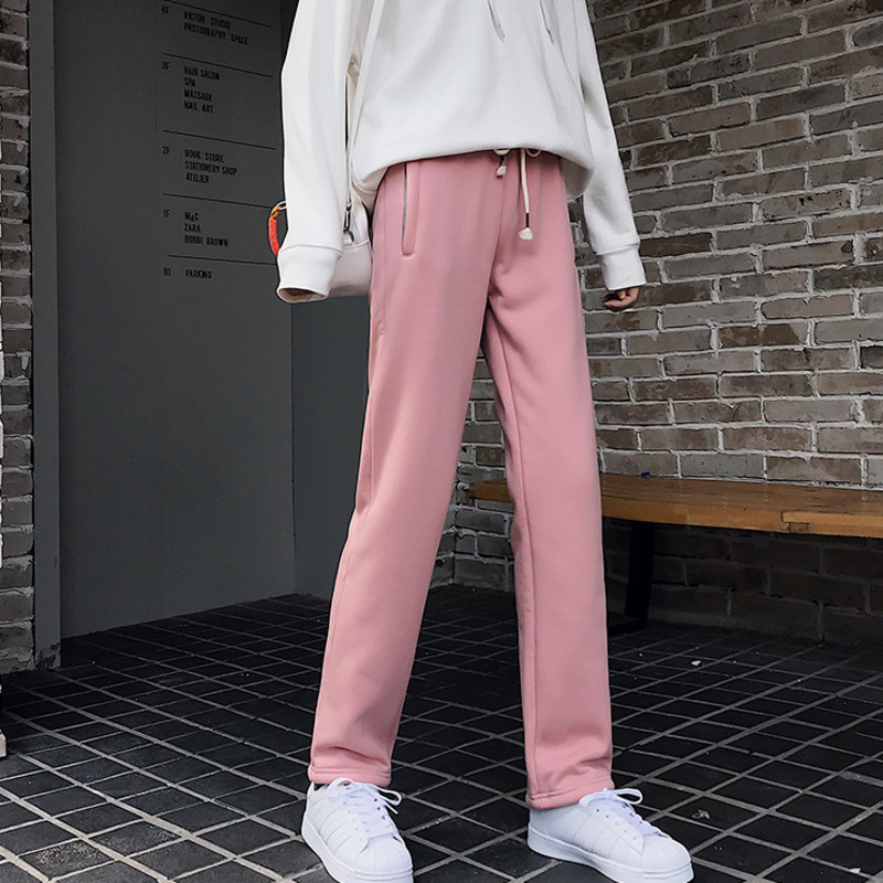 Quần Dài Ống Rộng Màu Trơn Thoáng Khí Thời Trang Cho Nữ | BigBuy360 - bigbuy360.vn