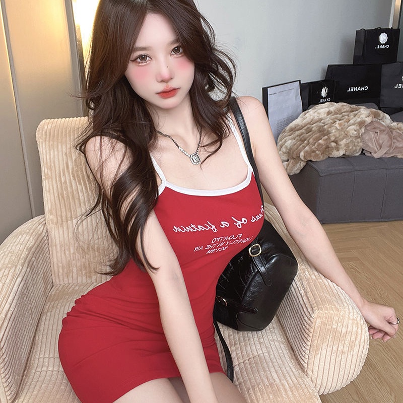 COZOK Đầm Không Tay Dáng Ôm Gợi Cảm Thời Trang Dành Cho Nữ