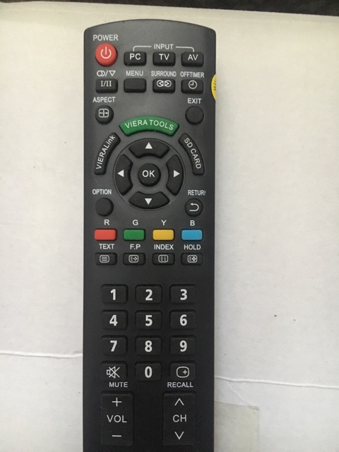 REMOTE Điều khiển LCD Pana - điều khiển tivi pana - Remot LED panasonic.