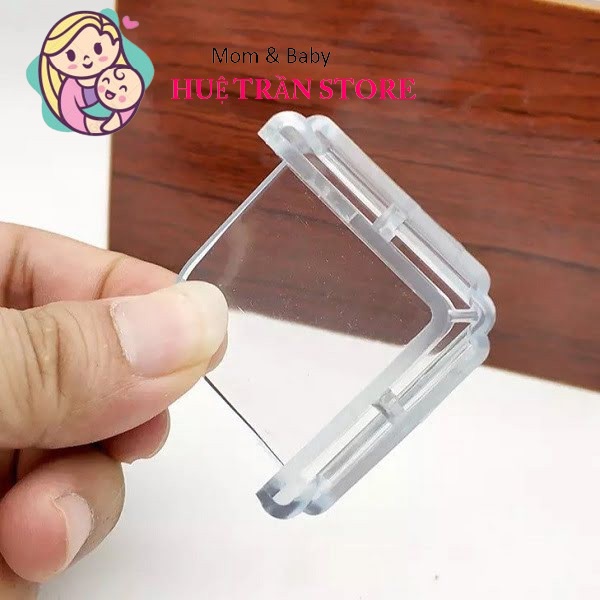 Bịt góc bàn, bịt cạnh bàn silicon bảo vệ an toàn cho bé