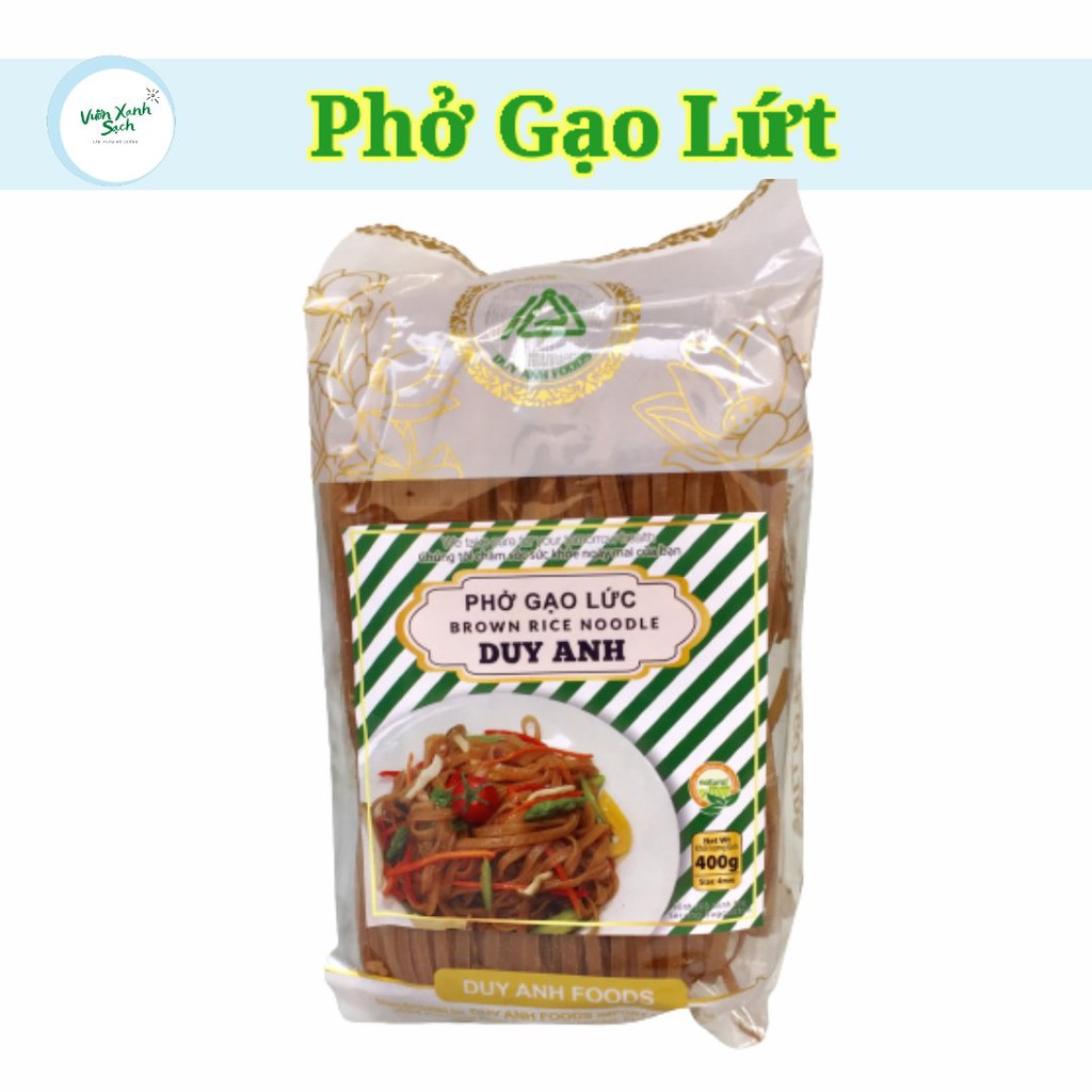 Phở gạo lứt🌶Duy Anh🌶Khối lượng 400G/Hàng Việt Nam xuất khẩu / Hàng Việt Nam chất lượng cao / Giàu dinh dưỡng giảm cân