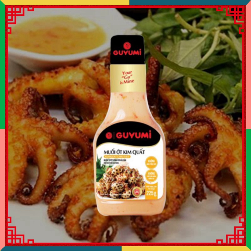 MUỐI ỚT KIM QUẤT 225G - GUYUMI ( Đại lý Ngọc Toản)