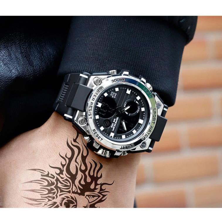 [HÀNG CAO CẤP] Đồng hồ Nam SANDA CHRISTIAN JAPAN Chuẩn Quân Đội - 2 Máy Chạy Song Song - Chống Nước Tốt | BigBuy360 - bigbuy360.vn