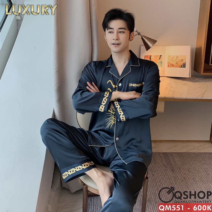 Bộ đồ pijama luxury cao cấp QSHOP QM550 - QM551
