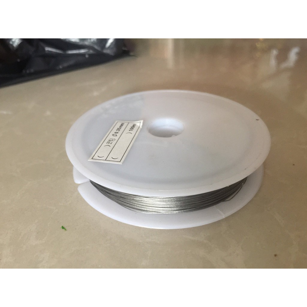 1 Cuộn cước kẽm làm vòng ko rỉ sét Mã CKLX382 –  -