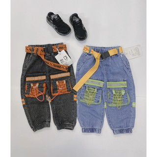 QUẦN BÒ DÀI BÉ TRAI RAP CÁ TÍNH