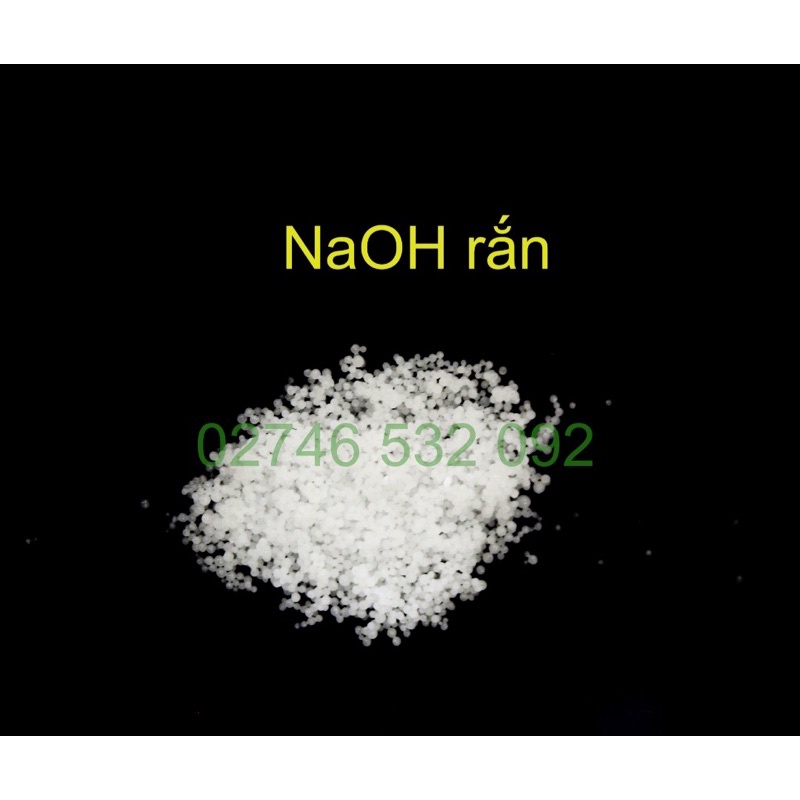 100G NaOH Tinh Khiết Dạng Rắn - Dùng Làm Xà Phòng Handmade - Trong Phòng Thí Nghiệm