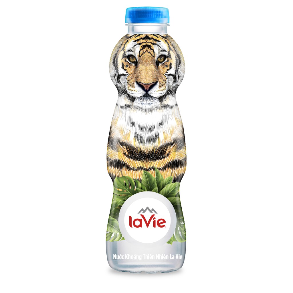 Thùng 24 chai Nước khoáng thiên nhiên La Vie Kid 330ml [(2-3 nhân vật ngẫu nhiên)/ thùng] (24 chai x 330ml)
