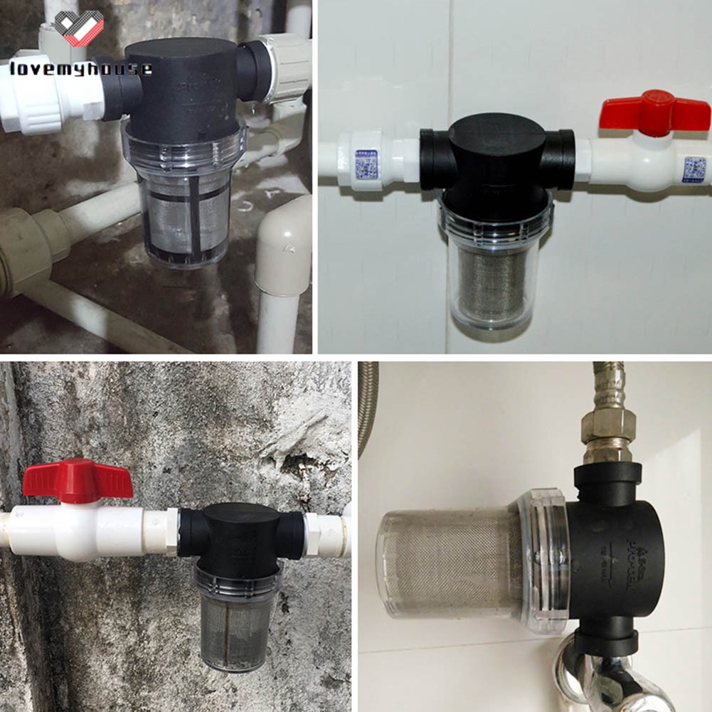 Bộ lọc nước cho ống nước sân vườn 20mm / 25mm / 32mm