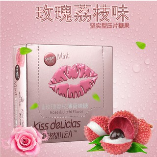 {Có sẵn} Kẹo ngậm KISS hương vị mát lạnh giúp thơm miệng,sảng khoái, cho nụ hôn nồng nàn