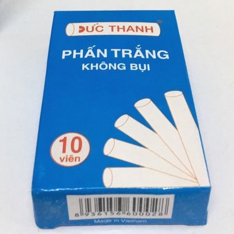 [combo 10 hộp ] Phấn trắng Đức Thanh nét thanh nét đậm - không bụi, phấn không bụi Đức Thanh