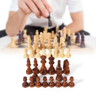 Bộ 32 Quân Cờ Vua Bằng Gỗ Cỡ Lớn 10.5cm